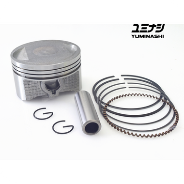 YUMINASHI 58MM (13MM PIN) FLAT HIGH COMPRESSION PISTON (FOR PCX150 CYLINDERHEAD) (13100-KZY-5813A)