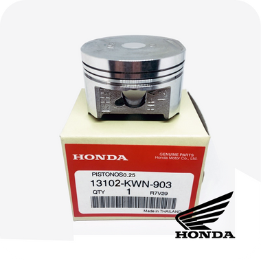 GENUINE HONDA PISTON (O.S. 0.25) (PCX125 / SH125i / CLICK125i / AIR BLADE125 / LEAD125) (13102-KWN-903)