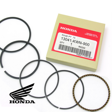 GENUINE HONDA RING SET, PISTON (0.75) (RIKEN) (PCX125 / SH125i / CLICK125i / AIR BLADE125) (13041-KWN-900)