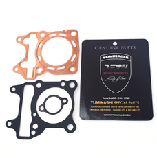 YUMINASHI 60MM/164CC FULL FLOW (8-HOLES) COPPER HEAD GASKET SET (150 HEAD/PCX125 V1) (12251-KWN-600CSB)