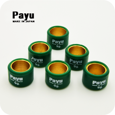 PAYU JAPAN 9 GR. ROLLER WEIGHT SET (Ø20x15MM) (6PCS/SET) (22123-KWN-109)