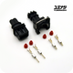 YUMINASHI MALE & FEMALE INJECTOR CONNECTOR SET (SCOMADI / PIAGGIO / VESPA / APRILIA...) (04322-IWP-182S)