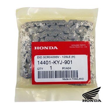 GENUINE HONDA CHAIN, CAM (128L) (DAIDO) / CHAINE DE CAMES (128L) (DAIDO) (CBR250R/300R - CB300F/R - CRF250L...) (14401-KYJ-901)