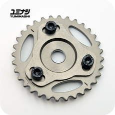 YUMINASHI ADJUSTABLE CAM TIMING SPROCKET (HEAVY DUTY) (CB125F - CRF110F - MSX/GROM125 - SUPER CUB 110...) (14321-KYY-900R)
