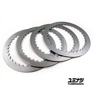 YUMINASHI HIGH PERFORMANCE STEEL CLUTCH DISCS SET (4PCS/SET) (CBR125R '07-'13 / SONIC125) (22321-KGH-600R)