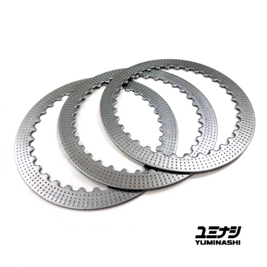 YUMINASHI HIGH PERFORMANCE STEEL CLUTCH DISCS SET (3PCS/SET) (CBR125R '14-'13 / SONIC125) (22321-KGH-600X)