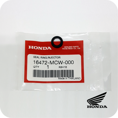 GENUINE HONDA INJECTOR SEAL RING (DENSO INJECTOR/BIG BIKE) (CB / CBR / CRF / VTX...) (16472-MCW-000)