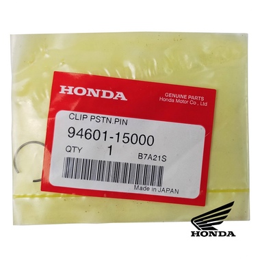 CLIP, PISTON PIN (15MM) (GENUINE HONDA) (94601-15000)