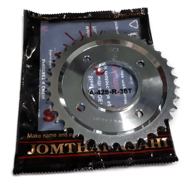 36T #428 PITCH STEEL REAR SPROCKET CONVERSION (MSX/ GROM 125 (2014-2021) / Z125 MONKEY (2018-2021)...) (JTA-H-WA-428-R36T)