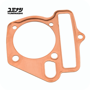 YUMINASHI 57MM SINGLE COPPER HEAD GASKET (NICE110 - WAVE100/110 - REVO100/110 - XRM100/110) (12251-KFL-570C)