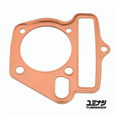 YUMINASHI 55MM SINGLE COPPER HEAD GASKET (NICE110 - WAVE100/110 - REVO100/110 - XRM100/110) (12251-KFL-550C)