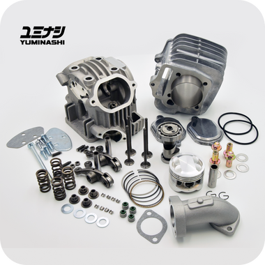YUMINASHI 54MM 4-VALVE BIG BORE KIT (NICE110 / WAVE100 / WAVE110 / ETC...) (12103-KFL-54X)