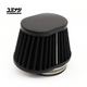 YUMINASHI 55MM DARK OVAL PERFORMANCE SERIES, NON-WOVEN AIR FILTER (17220-000-O55B)