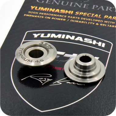 YUMINASHI 4.5MM TITANIUM VALVE SPRING RETAINER SET (FOR EURO-5 110CC/125CC ENGINES) (14771-K1M-T00T)