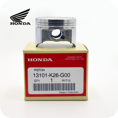 HONDA GENUINE PISTON (STD) (MSX-GROM 125 /SUPER CUB 125/Z 125 MONKEY EURO-5) (13101-K26-G00)