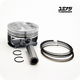 YUMINASHI 170CC / 62MM (4V) FLAT HIGH LIFT, HIGH COMP. PISTON SET (14MM PISTON PIN) (PCX160/ADV160/SH150i) (13102-K0S-160A)