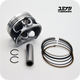 YUMINASHI 160CC / 60MM (STD 4V) FLAT HIGH LIFT, HIGH COMP. PISTON SET (14MM PISTON PIN) (PCX160/ADV160/SH150i) (13102-K0S-160A)