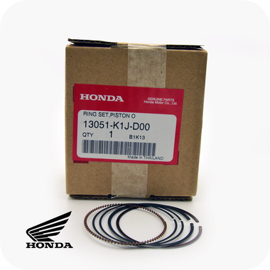 GENUINE HONDA RING SET, PISTON (OS 1.0) (MSX-GROM 125 /SUPER CUB 125/Z 125 MONKEY EURO-5) (13051-K1J-D00)