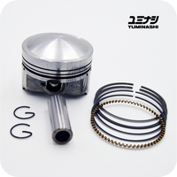 YUMINASHI 57MM - 14-PIN, TUNER EDITION PISTON (DOME) (13100-014-570B)