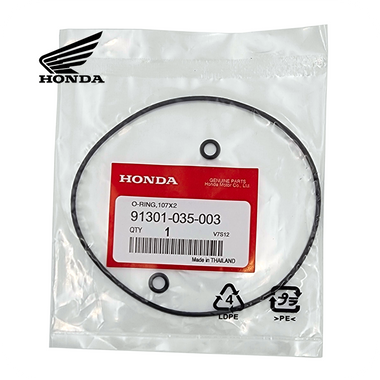 GENUINE HONDA O-RING, 107x2 (ARAI) (C100 / XR50-70R / CRF50-70F / Z50R / ATC70 / TRX70-90 / CT70...) (91301-035-003 / 91301-035-000)