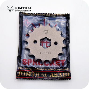16T (#428 PITCH) JOMTHAI JAPANESE HIGH CARBON STEEL SPROCKET (CT110 POSTIE BIKE) (23801-459-016)