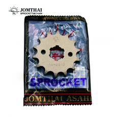 14T (#428 PITCH) JOMTHAI JAPANESE HIGH CARBON STEEL SPROCKET (CT110 POSTIE BIKE) (23801-459-014)