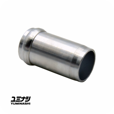 YUMINASHI Ø14MM / 28.3MM L. ALUMINIUM RADIATOR HOSE CONNECTOR PIPE (19110-014-283A)