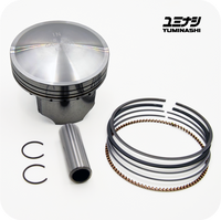 YUMINASHI 16-PIN, TUNER EDITION PISTON (SEMI-DOME) (13100-016-780B)