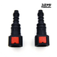 YUMINASHI STRAIGHT (2PCS) FUEL HOSE CONNECTOR SET (FOR 6.3MM O.D. INJECTOR JOINT) (17530-630-800S)