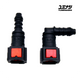 YUMINASHI STRAIGHT & 90° (2PCS) FUEL HOSE CONNECTOR SET (FOR 6.3MM O.D. INJECTOR JOINT) (17530-630-8MXS)