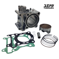 YUMINASHI 173CC / 63MM DOME HT COATED CYLINDER KIT (4V. eSP+ 125CC/150/160 ENGINES) (12100-K0S-V63HT)