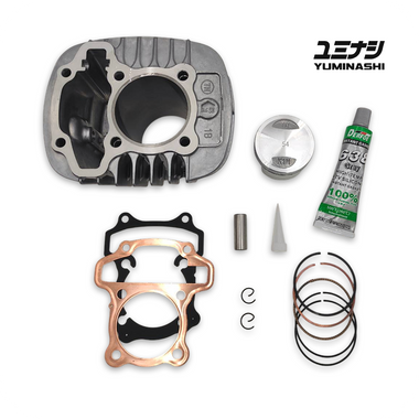 YUMINASHI 145CC (54MM) HIGH COMPRESSION SEMI DOME LIGHT BORE KIT (2021 GROM125 - 2021 Z125 MONKEY - (12103-K26-G54B )
