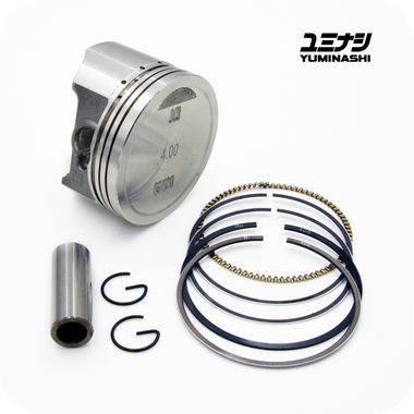 YUMINASHI 51MM / 140CC (12MM PIN) LIGHT BORE PISTON SET (GROM125 EUR-5 / MONKEY125 EUR-5 /W110i 2021...) (13102-K26-G51C)