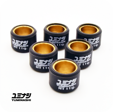 YUMINASHI 11 GR. HT ROLLER WEIGHTS SET (Ø20x15MM) (22123-KWN-A11HT)