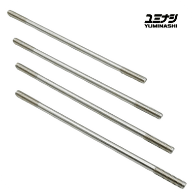 YUMINASHI M8 X 279MM (11 INCH) STAINLESS STEEL CYLINDER STUD BOLT SET (4PCS/SET) (90031-M08-279SS)