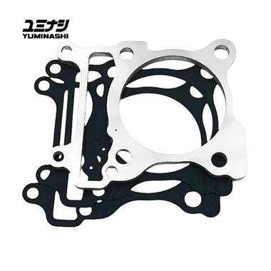 YUMINASHI 6MM ALUMINIUM SPACER GASKET SET (ADV160 - PCX125/160 - FORZA125 - 4V SH125/150...) (12191-K1N-A06S)