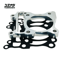 YUMINASHI 14MM ALUMINIUM SPACER GASKET SET (ADV160 - PCX125/160 - FORZA125 - 4V SH125/150...) (12191-K1N-A14S)