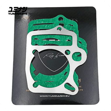 YUMINASHI 0.2MM SINGLE ALUMINIUM SPACER GASKET (Ø59MM INSIDE) (NICE110 / WAVE100 / WAVE110 / EX5 CARB.) (12191-KFL-00259S)