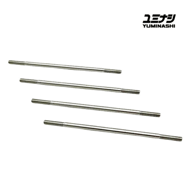 YUMINASHI M7 X 215.9 MM (8.5 INCH) STAINLESS STEEL CYLINDER STUD BOLT SET (4PCS/SET) (90031-M07-216SS)