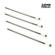 YUMINASHI M7 X 228.6 MM (9 INCH) STAINLESS STEEL CYLINDER STUD / NUT & WASHER SET (12PCS/SET) (90031-S07-228SS)