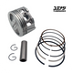 YUMINASHI 57MM LIGHT BORE UP PISTON (MSX/SF - GROM / SF - MONKEY 125) (13100-K26-5713A)