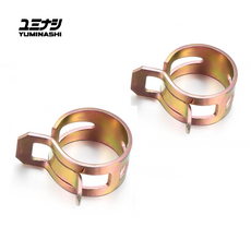 YUMINASHI 15MM GALVANIZED STAINLESS STEEL FUEL HOSE TUBE CLAMP SET (2PCS/SET) (95002-41300-15S)