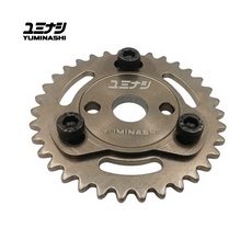 YUMINASHI ADJUSTABLE CAM TIMING SPROCKET (34T) (HEAVY DUTY)(HONDA NAVI110 / ACTIVA 110) (14321-KWP-900R)