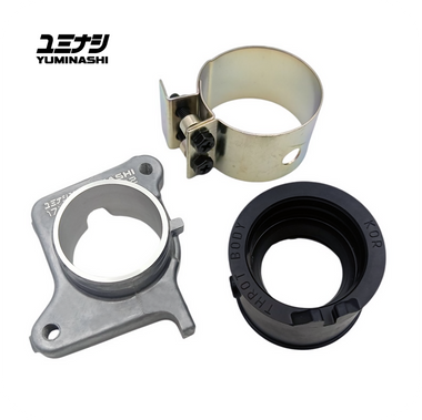 YUMINASHI 32MM MANIFOLD TOP PLATE SET (4V PCX125/160 | ADV160 | LEAD125) (17115-K0R-V32S)