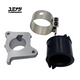 YUMINASHI 32MM MANIFOLD TOP PLATE SET (4V PCX125/160 | ADV160 | LEAD125) (17115-K0R-V32S)