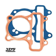 YUMINASHI 55MM (0.6MM) COPPER HEAD GASKET SET (NAVI110 / ACTIVA 110 3G) (12251-KWP-D55CS)