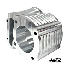 YUMINASHI AIR & LIQUID COOLED BILLET CNC CYLINDER BLOCK- 90MM LONG | TUNER EDITION (CBR150R CARBURETOR) (12100-KPP-90AL)