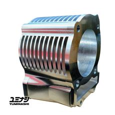 YUMINASHI AIR COOLED BILLET CNC CYLINDER BLOCK- 90MM LONG | TUNER EDITION (CBR150R CARBURETOR) (12100-KPP-90AC)