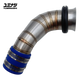 YUMINASHI 38MM-45MM STAINLESS STEEL AIR INTAKE SET WITH GROMMET (ADV160 | PCX160) (17253-K1Z-45SS)