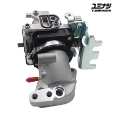 YUMINASHI 34MM ECO THROTTLE BODY & MANIFOLD SET (FOR STD HEAD ADV160 - FORZA125 - PCX125/160 - FORZA125 - SH125/160) (16410-K0R-34ES)